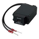 パナソニック　埋込USB Power Deliveryコンセント TypeC（組替式）　リード線付　1個モジュール　入力100V AC　出力USB-TypeC　最大60W　ブラック　WF2075B