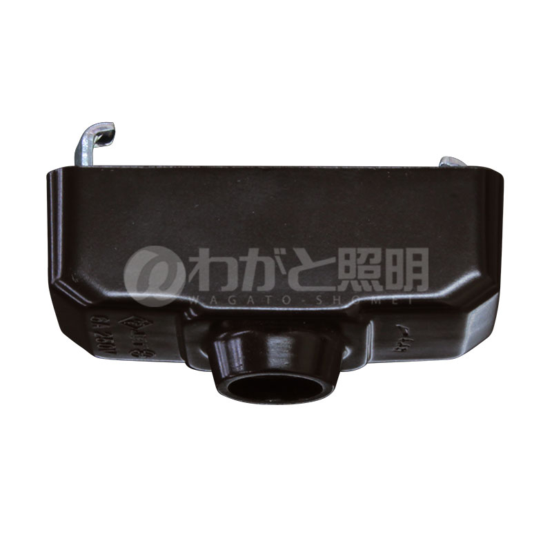 楽天市場 ５号角型引掛シーリングキャップ ブラック 黒色 3250 わがと照明