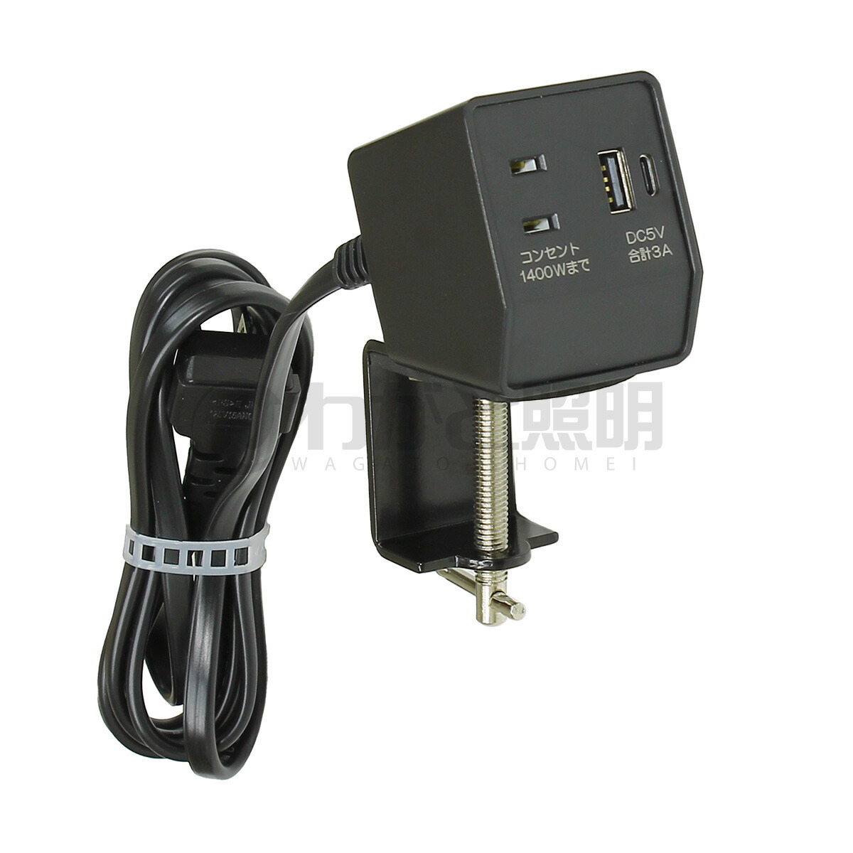 NOATEK コンセント＋USBコンセント　黒　40個セット NOATEK（ノアテック） ノア 家具用USBコンセント(什器用) 埋込型USB