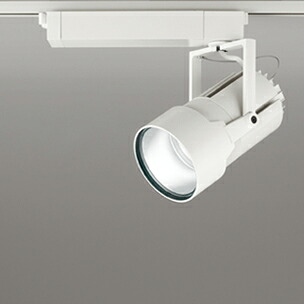 ＯＤＥＬＩＣ　ＬＥＤスポットライト　高効率タイプ　配線ダクトレール用　Ｃ７０００　セラメタ１５０Ｗ相当　オフホワイト　３４&deg;　８６ＶＡ　温白色　３５００Ｋ　調光非対応　XS414005｜わがと照明