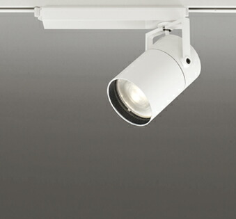 ＯＤＥＬＩＣ　ＬＥＤスポットライト　ＴＵＭＢＬＥＲ　高効率タイプ　配線ダクトレール用　Ｃ４０００　ＣＤＭ－Ｔ１５０Ｗ相当　オフホワイト　７１°　４５ＶＡ　電球色　３０００Ｋ　専用調光リモコン対応（リモコン別売）　XS511153BC