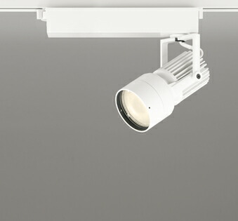 ＯＤＥＬＩＣ ＬＥＤスポットライト 高彩色タイプ 配線ダクトレール用 Ｃ２５００ ＣＤＭ－Ｔ７０Ｗ相当 オフホワイト スプレッド ３２ＶＡ 電球色 ３０００Ｋ 調光非対応 XS412537H