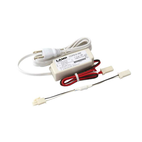 スガツネ　ＬＡＭＰ　直流電源装置　CCPS12-350型　AC100～240V　DC5～36V　350mA　ホワイト　HWRAコネクター付9本分岐ハーネス　CCPS12-350-H9