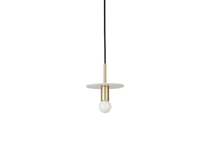 ＳＷＡＮ　MARBLE MOTIF PENDANT LIGHT　ペンダントライト　引掛シーリング　簡易取付　１灯タイプ　E１７　リフモ　フレンチホワイト　APE-072FWH｜わがと照明