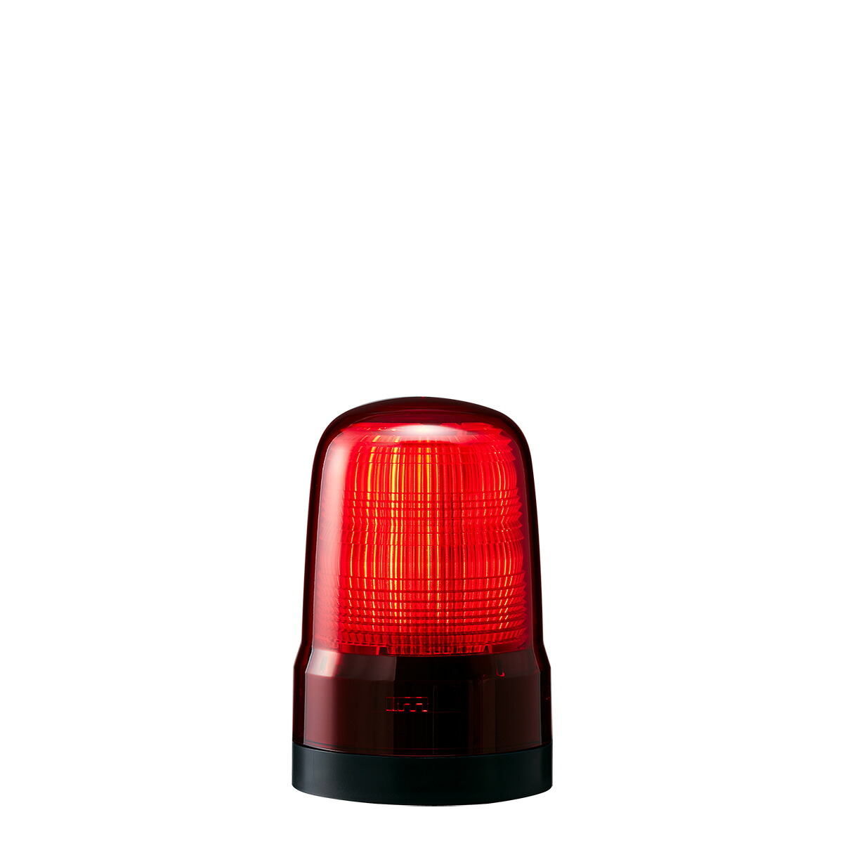 パトライト　ＬＥＤ表示灯 SL　ＤＣ１２～２４Ｖ　２．９Ｗ　φ８０ｍｍ　レッド（赤色）　プッシュイン端子台・２点穴取付　SL08-M1KTN-R