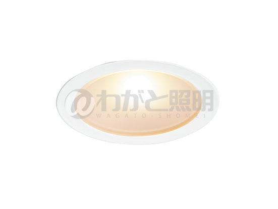 ＤＮライティング　LEDダウンライト　アルディラシリーズ　D-EX10H　薄型ダウンライト　ワイド配光タイプ　高演色型　調光　器具色：ホワイト　ビーム角：85°　埋込穴φ60mm　4.1W　415lm　3000K　電源装置別売　D-EX104WFH　※受注生産品