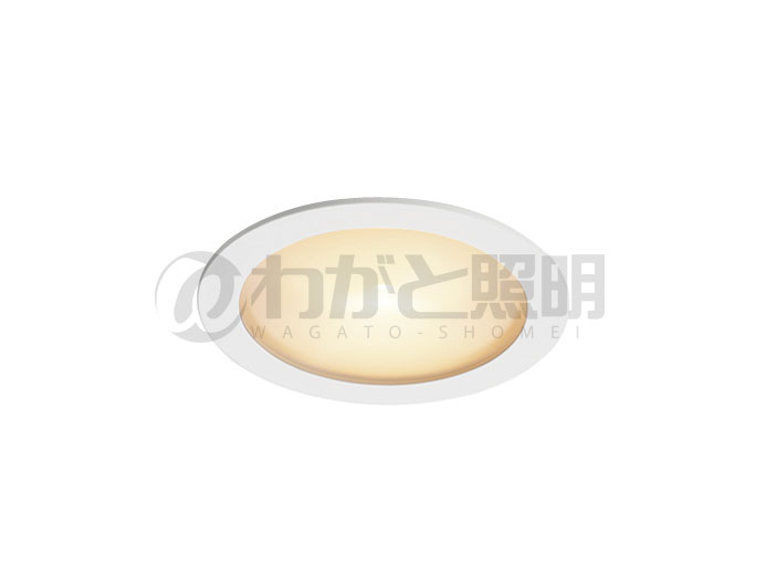ＤＮライティング　LEDダウンライト　アルディラシリーズ　D-EX15 H　什器用薄型ダウンライト100V仕様　高演色　調光　器具色:ホワイト　ビーム角:50°　埋込穴φ60mm　5.0W　410lm　3500K　D-EX153WCH　※受注生産品
