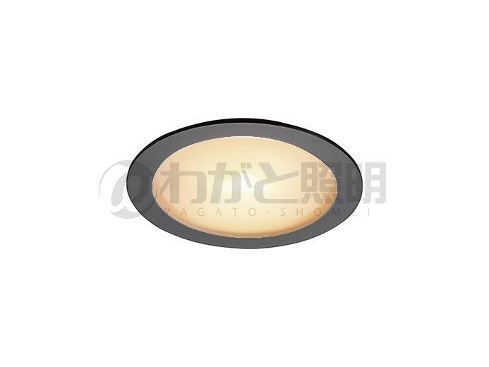 ＤＮライティング　LEDダウンライト　アルディラシリーズ　D-EX15 H　什器用薄型ダウンライト100V仕様　高演色　調光　器具色:ブラック　ビーム角:50°　埋込穴φ60mm　5.0W　345lm　3000K　D-EX154BCH　※受注生産品