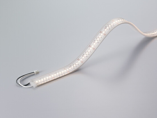 ＤＮライティング LED棚照明器具 棚下・間接照明用 フレキシブルLEDモジュール 高照度タイプ トップビュー FXH-LED 電源装置別売 本体寸法1514mm 白色 4200K FXH-LED1514W ※受注生産品