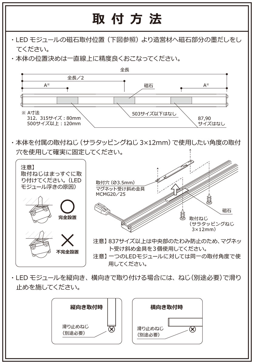 楽天市場 ｄｎライティング マグネット受け斜め金具 ３個入り Mcmg 25 わがと照明