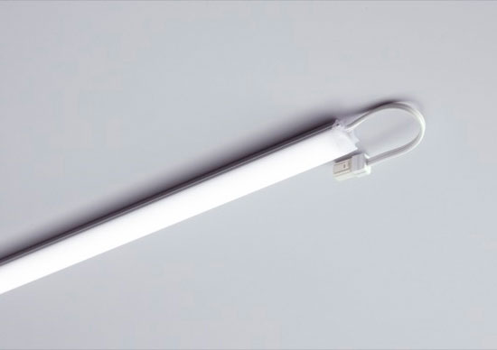 ＤＮ書き込み ＬＥＤ棚照明装置手道具 ＬＥＤたなともし火 ＴＦＬ－ＬＥＤ 全長３４８粍 昼白いこと TFL-LED348N