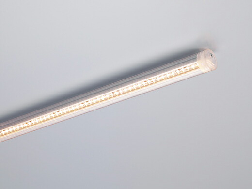 ＤＮライティング 冷蔵・冷凍ケース照明用LEDモジュール CLED3 -30～+25℃用 電源装置別売 透明パイプ IP65 1644mm 電球色（2800K） 高演色型 CLED31644VH28 ※受注生産品