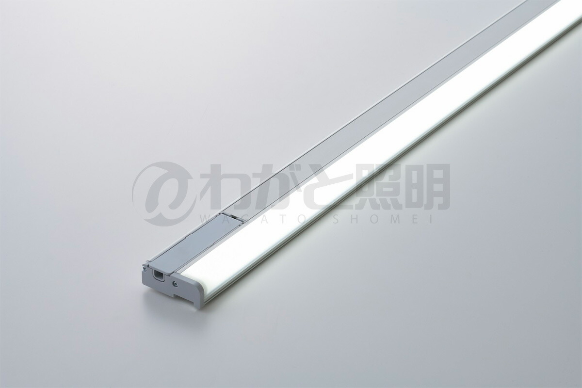 プリンス　LED棚下照明器具　ディーライン　Jシリーズ　Bタイプ　拡散カバー（Rタイプ）　全長700mm　昼白色　5000K　JBR700N/A ※受注生産品