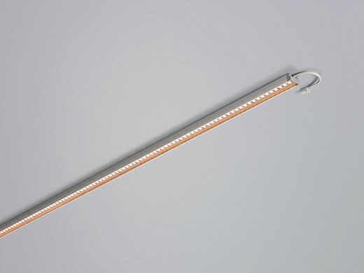 DNライティング LED棚照明器具 LEDモジュール 間接照明 MC-LED4 電源装置別売 透明カバー 本体537mm 電球色 2400K MC-LED4-537L24-MG ※受注生産品|わがと照明