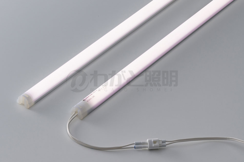 プリンス　ＬＥＤ棚照明器具　ディーライン　冷ケース用照明　Ｎシリーズ　Ｆタイプ　全長１０４０ｍｍ　演色ＬＥＤ　素適くん　ＮＲＭＳ　精肉・鮮魚用　NF1040NRMS/24C-1 ※受注生産品