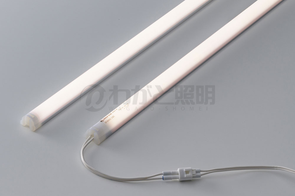 プリンス　ＬＥＤ棚照明器具　ディーライン　冷ケース用照明　Ｎシリーズ　Ｆタイプ　全長１０４０ｍｍ　演色ＬＥＤ　ミートくん　ＶＩＳ　精肉用　NF1040VIS/24C-1 ※受注生産品