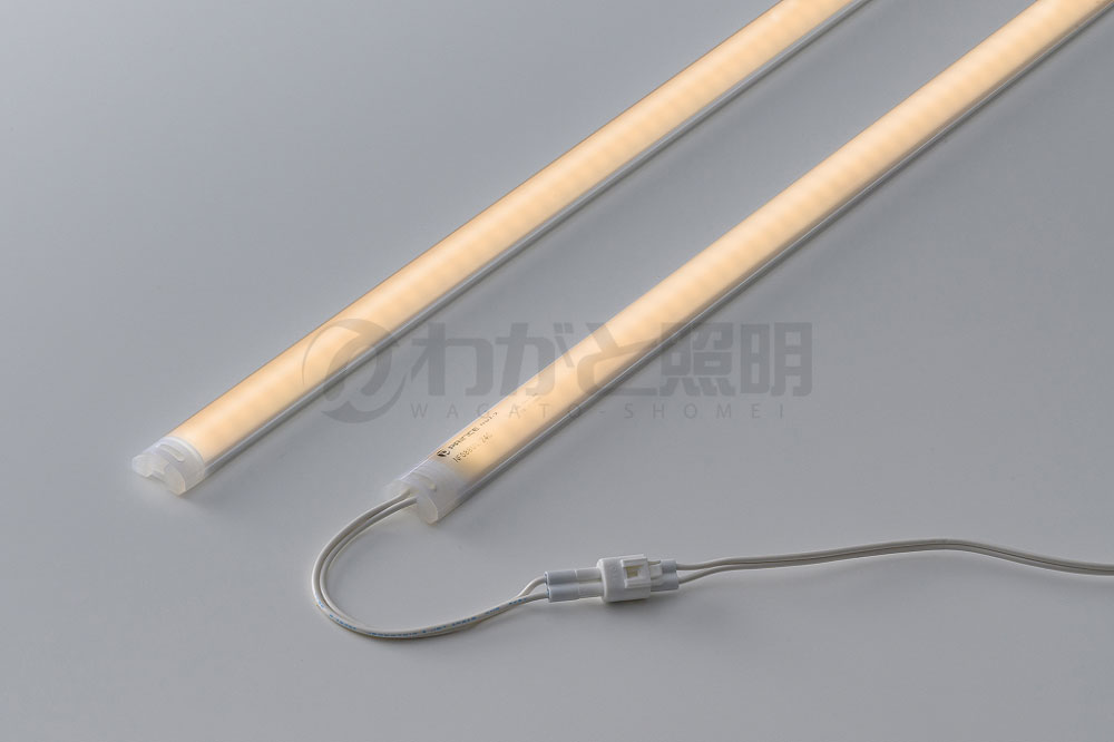 プリンス　ＬＥＤ棚照明器具　ディーライン　冷ケース用照明　Ｎシリーズ　ＦＳタイプ　全長１２００ｍｍ　電球色　２７００Ｋ　NFS1200L/24C-1 ※受注生産品