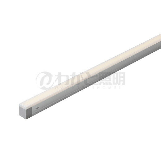 DNライティング 屋内用 Seamlessline LED照明器具 SFL 光源一体型 電源内蔵 コンパクト型 本体寸法832mm 白色(4200K) スクエア型カバー SFL832WS ※受注生産品|わがと照明