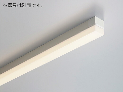 ＤＮライティング　TRIM LINE　交換用LEDモジュール　間接照明　TH S　調光兼用型　スクエア型カバー　全長848mm　白色　TH850WS ※受注生産品｜わがと照明