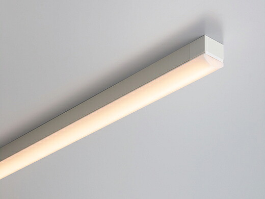 ＤＮライティング　TRIM LINE　LED照明器具　間接照明　TRH D-FPL　調光兼用型　ドーム型カバー　全長850mm　電球色(2800K)　TRH850L28D-FPL ※受注生産品