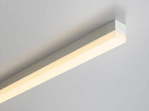 ＤＮライティング　TRIM LINE　LED照明器具　間接照明　TRH S-FPL　調光兼用型　スクエア型カバー　全長850mm　温白色　TRH850WWS-FPL ※受注生産品