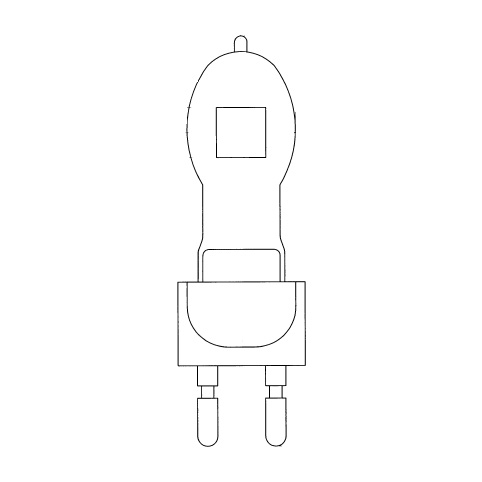 東芝　スタジオ用ハロゲン電球(シングルエンド)　G22口金　100V　1000W　AL-GSR-10-30L｜わがと照明