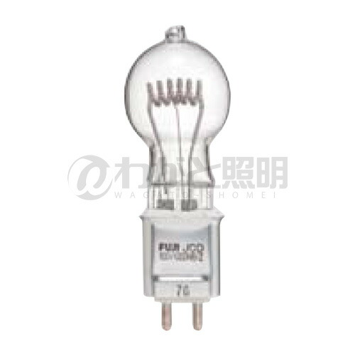 冨士電球　ハロゲン電球 ＪＣＤ　光学用ダブルコイルタイプ　Ｇ９．５口金　１００Ｖ　１０００Ｗ　JCD100V1000WB/Z