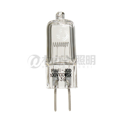 冨士電球　ハロゲン電球 光学用ダブルコイルタイプ　JCD100V500WC/T 楽天市場】冨士電球 ハロゲン電球 JCD 光学用ダブルコイル