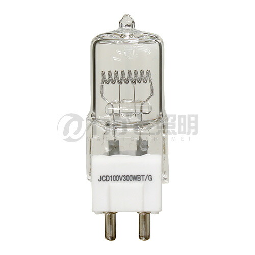 【未使用品】PHILIPS 光学系ハロゲンランプ JCR 100V-300W X 0-8194-02 ハロゲンランプ（ミラー付） 100W JCR12V100W 10H/G1