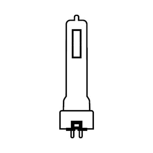 丸茂電機 スタジオ用ハロゲン電球 GYX9.5口金 1000W クリア JPD100V1000WC/G|わがと照明