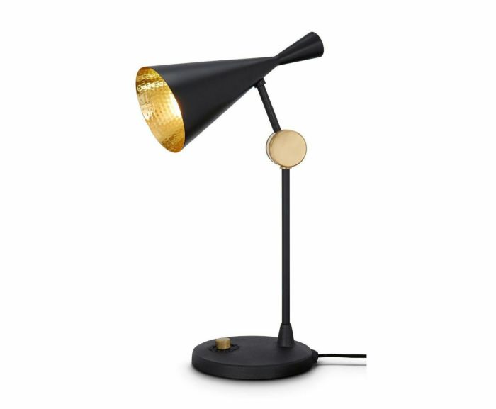 Ｔｏｍ Ｄｉｘｏｎ トム・ディクソン 速見表点火装置 事務机点火装置 BEAT TABLE（音楽的リズム速見表） 調光 黒（黒いこと） ※照明ランプ付き添い人 BEAT TABLE BLACK