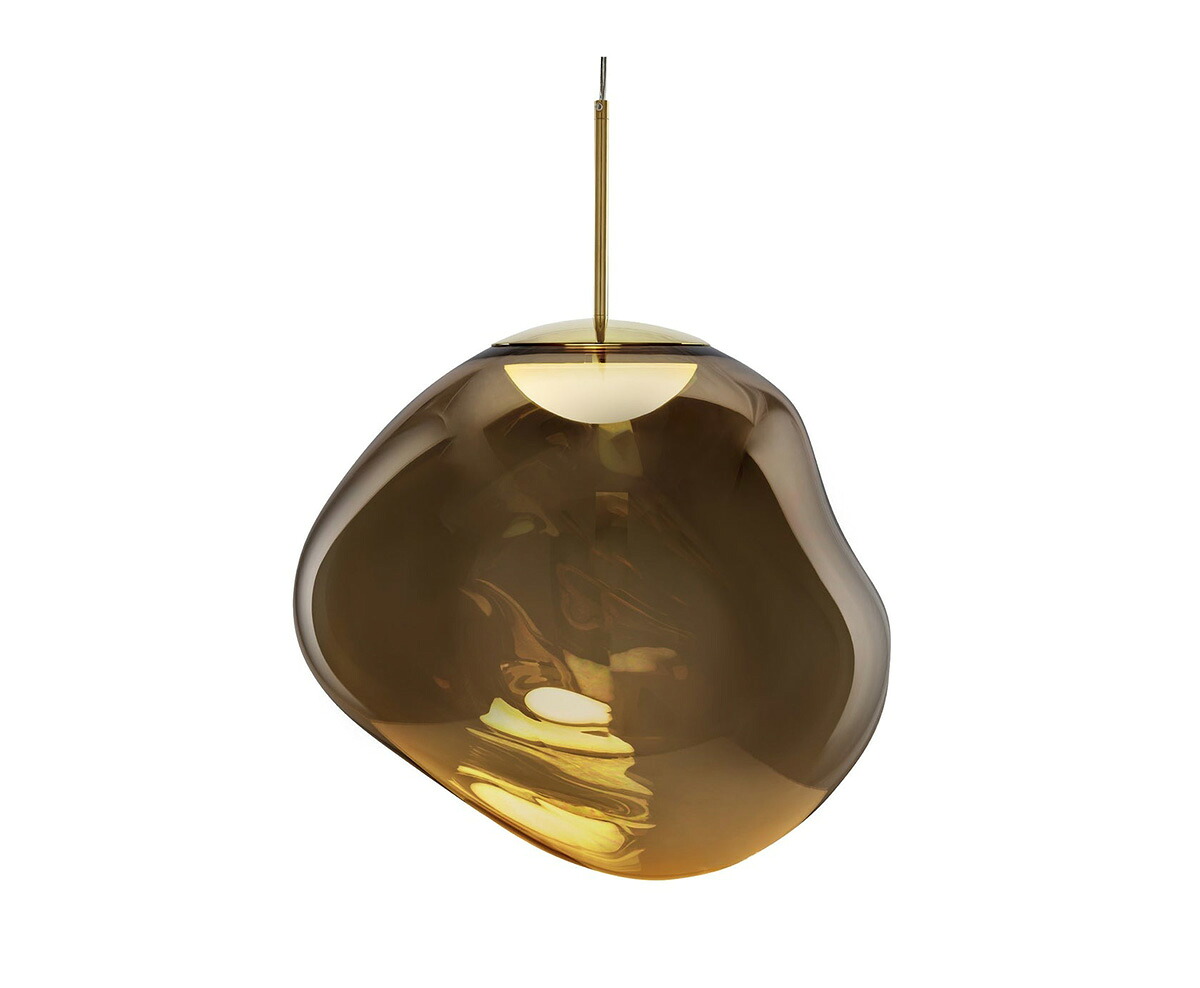 Ｔｏｍ Ｄｉｘｏｎ　トム・ディクソン　ペンダントライト　MELT 50 PENDANT LED（メルト50ペンダントLED）　調光　引掛シーリング　定格光束800lm　8.0W　3000K　ブロンズ　LED内蔵　MELT 50 PENDANT LED BRONZE-OC
