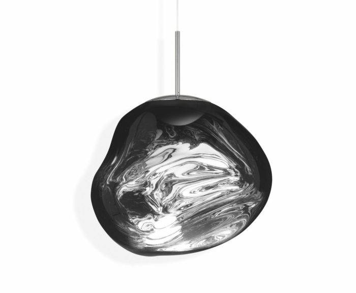 Ｔｏｍ Ｄｉｘｏｎ トム・ディクソン シャンデリヤともし火 MELT 50 PENDANT LED（メルト50シャンデリヤLED） 調光 かかわり合い最高限度 定格光束800ルーメン 8.0W 3000K クローム LED内蔵 MELT 50 PENDANT LED CHROME-OC