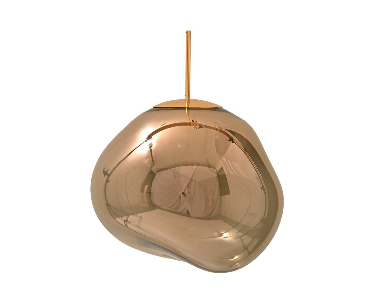 Ｔｏｍ Ｄｉｘｏｎ トム・ディクソン シャンデリヤともし火 MELT 50 PENDANT CLASSIC（メルト50シャンデリヤ古典派音楽） 調光 かかわり合い上昇限度 2700K ブロンズ LED白熱電球付き添い人/高温発光白熱電球当てはめる能力のある MELT 50 PENDANT CLASSIC BRONZE