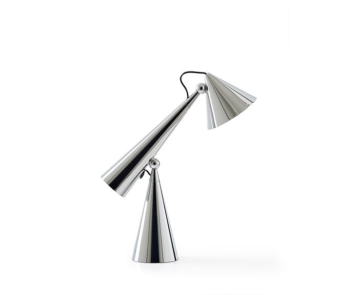 Ｔｏｍ Ｄｉｘｏｎ　トム・ディクソン　テーブルライト　POSE TASK LIGHT（ポーズタスクライト）　調光　6W　2700K　シルバー　LED内蔵　中間調光スイッチ付き　テーブル　デスクライト　POSE TASK LIGHT SILVER