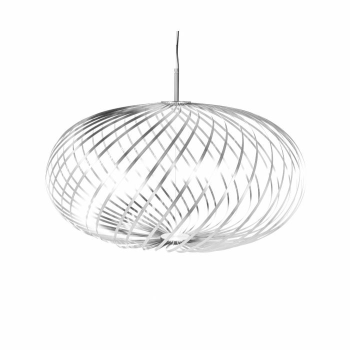 Ｔｏｍ Ｄｉｘｏｎ　トム・ディクソン　ペンダントライト　SPRING MEDIUM PENDANT（スプリングミディアムペンダント）　調光　引掛シーリング　定格光束800lm　8.0W　3000K　シルバー　LED内蔵　SPRING MEDIUM PENDANT SILVER-OC