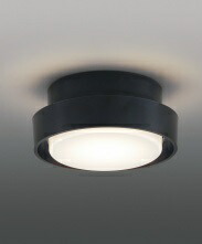 東芝ライテック LED一体形アウトドア 軒下シーリングライト 電球色 30W ブラック 高96 2zzhgl6 LEDアウトドア・小形シーリングライト（玄関、軒下、住宅向け