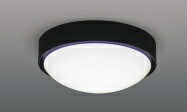 東芝 LEDアウトドア最高限度 軒下最高限度ともし火 上昇限度・壁面兼用 傾斜角度上昇限度打っ付け可 LED社会的単位平ったい形其れ相応 黒（黒いこと） 照明ランプ別売 LEDG85918(K)