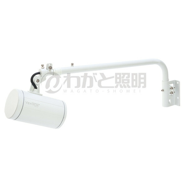 ニッケンハードウェア 室外顕われ用手斑点模様 ViewTron（ビュートロン） Ｌ手仕掛ける パラストレスマーキュリー灯２５０～３００Ｗ相当 ３２Ｗ ６０００Ｋ 昼光色好いかげんに ２９５０ｌｍ 本体色白いこと（白いこと） 配光角度１２０° VT40-120C-L