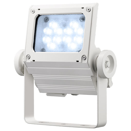 岩崎 LED写真用照明 LEDiocFLOODNEO(レディオックフラッドネオ) 重耐塩仕様 LED・ワット数社会的単位内蔵形 40社会階級 本体色：白いこと 広角手合い 昼光色(6500K) ECF4050W/DSAN8/W