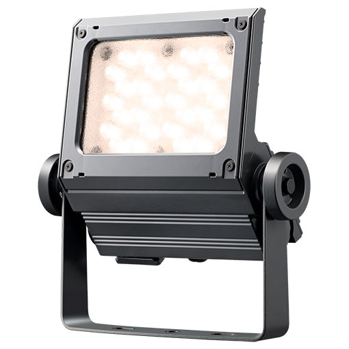 岩崎　LED投光器　LEDiocFLOODNEO(レディオックフラッドネオ)　重耐塩仕様　LED・電源ユニット内蔵形　60クラス　本体色：ダークグレイ　狭角タイプ　電球色(2700K)　ECF6050N/LSAN8/DG ※受注生産品 32,386円