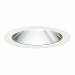 yamada 軒下ダウンライトベース LED一体型 白色 Ra83 FHT42W×2相当 電源別売 防雨 専用調光器対応 埋込穴φ150mm 32° DD-3239-W|わがと照明