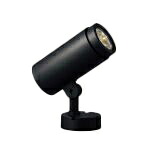 yamada エクステリア LEDスポットライト LED一体型 HID35W相当 電球色 ワイド配光 防雨型 直付 AD-3331-L|わがと照明
