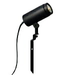 ｙａｍａｄａ　エクステリア　LEDスポットライト　LED一体型　HID35W相当　電球色　ワイド配光　防雨型　スパイク式　AD-3334-L