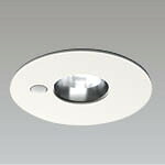 yamada LEDダウンライト UnicornSensor 埋込穴Φ75mm ダイクロハロゲン75W相当 電球色 LED一体型 本体色:白 人感センサー付き 電源別売 DD-3672-LL|わがと照明
