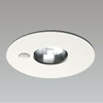 ｙａｍａｄａ LEDダウンライト UnicornSensor 埋込穴Φ75mm ダイクロハロゲン75W相当 白色 LED一体型 本体色：白 人感センサー付き 電源別売 DD-3672-WW