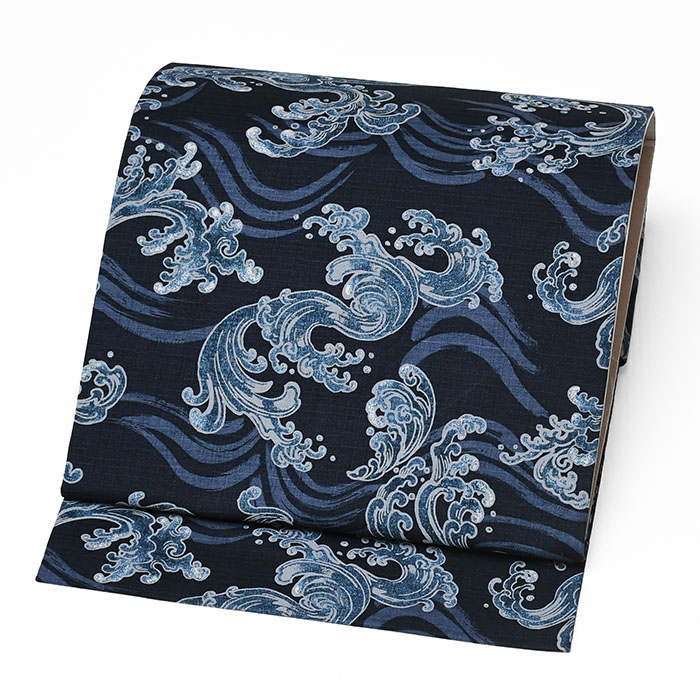 楽天市場】大原女染め西陣織九寸帯 鷹匠謹製 難を転じて福と成す柄 No