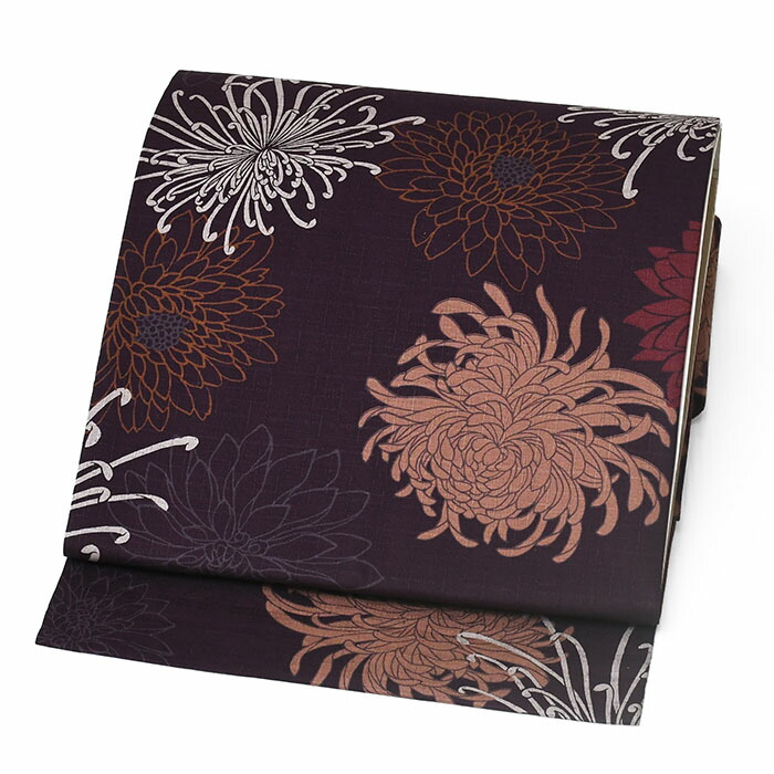 西陣織名古屋帯　大原女染　新品　未仕立て品 楽天市場】大原女染め西陣織九寸帯 鷹匠謹製 難を転じて福と成す柄 No