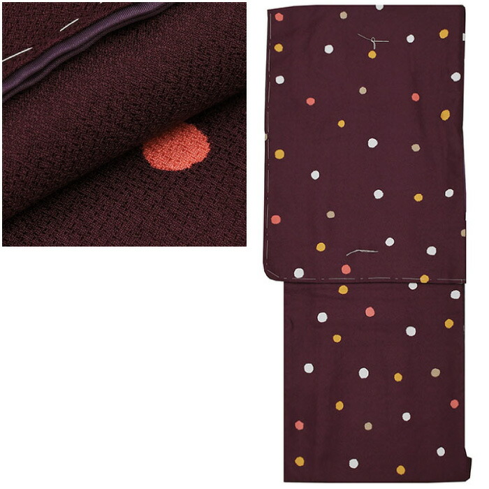 【 M 袷せ 】 洗える御召しもの 袷 仕立てもの売り上げ高 ちりめん出どころ プレタ レディースあわせ 御召しもの 小紋 亭主もち レディース kimono 広衿 心地よい 御洒落 M大きさ 総柄 appk1473-m