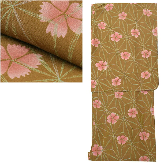 ◆ 希少品 ◆ 23000 春 秋 単衣 着物【 Ｌ サイズ 】 洗える 単衣 着物 日本生地 国内染め 日本染め 仕立上り【 Ｌ 】 着物 洗える着物 レディース 単衣 小紋 モダン カジュアル 普段着 hppk767-L（1）